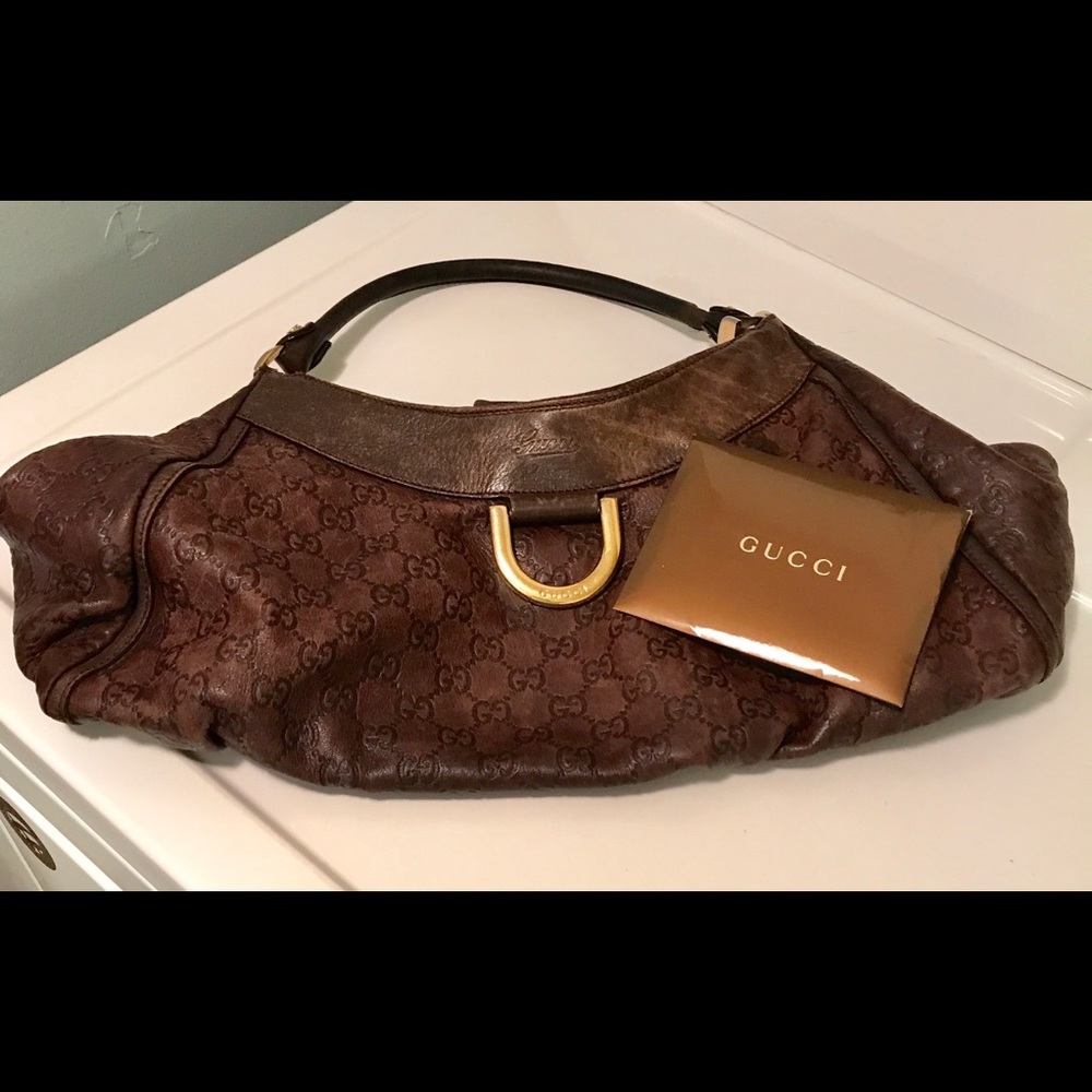 Authentic Gucci Hobo Soft Leather Purse